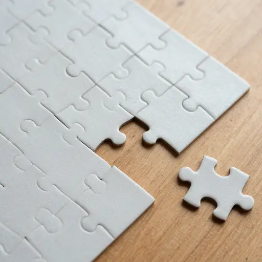 我只需要最后一块就能完成这幅拼图。