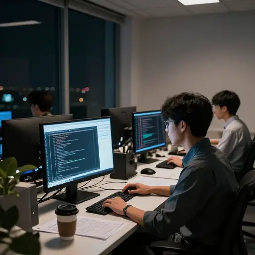 工程师们通宵工作，在系统正式启动前修正了其中的故障。