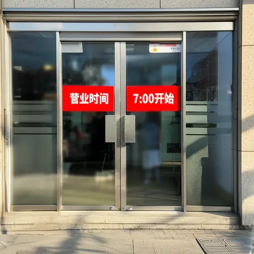 它直到7点才开门。