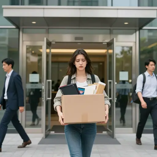在发布失败后，她被从项目团队中解雇。
