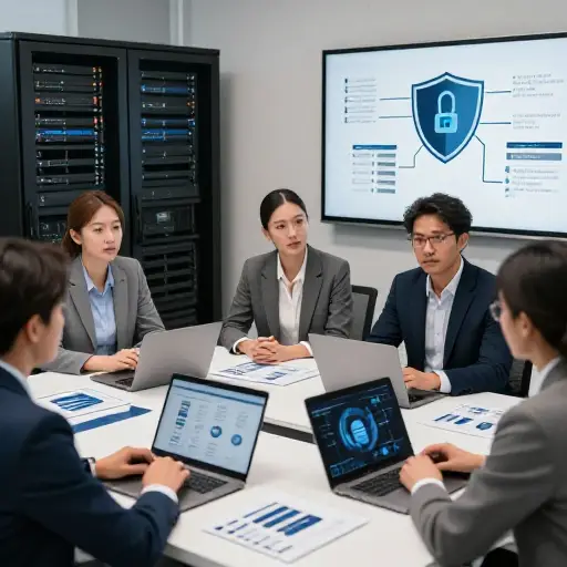 该公司认识到了网络安全的重要性。