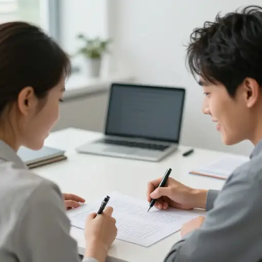 我们同意把任务分摊给我们两人。