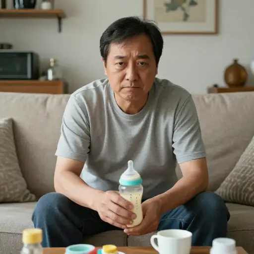 他对自己作为父母的能力没有任何不切实际的幻想。