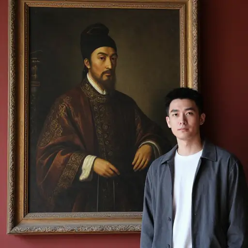 他声称是一位著名历史人物的后裔。
