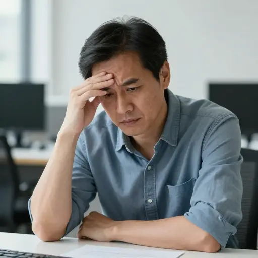 他突然意识到自己从未为错误道过歉。