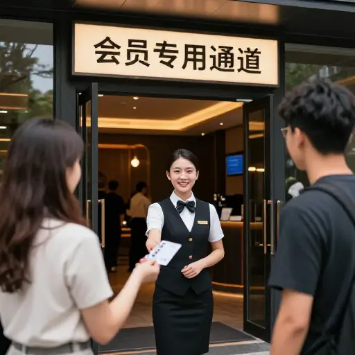 会员身份让你可以免费进入俱乐部。