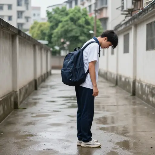 我的书包相当重。
