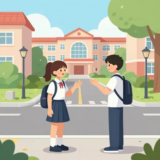 你家到学校有多远？
