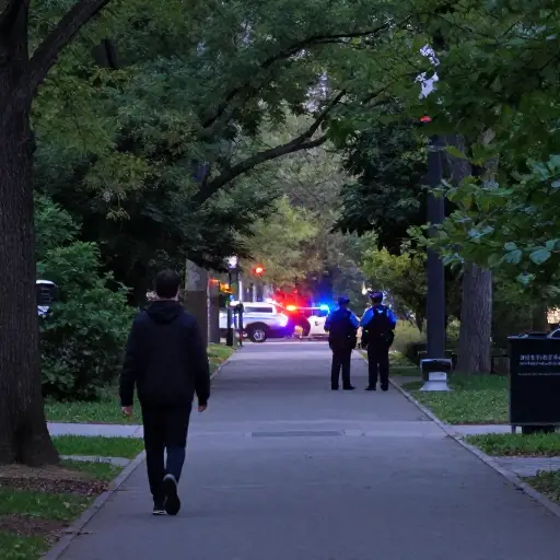 警方正在追捕一名在公园里以独行者为目标的连环杀手。