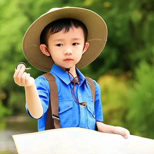 我长大后想成为一名探险家。