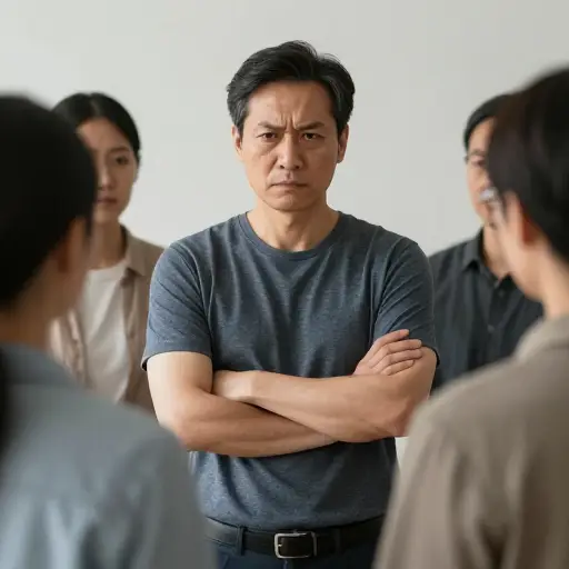 他有时可能非常固执。