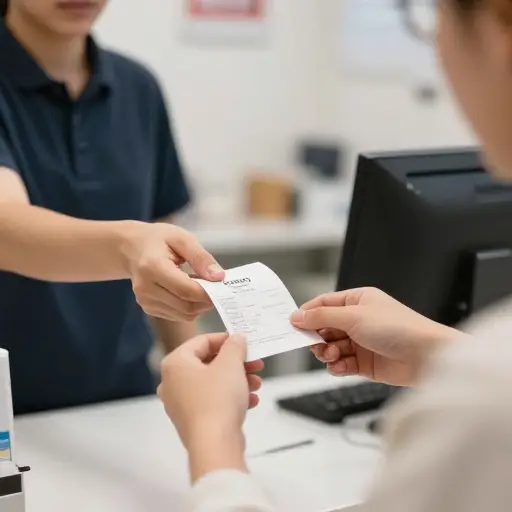 退货时务必带好收据。