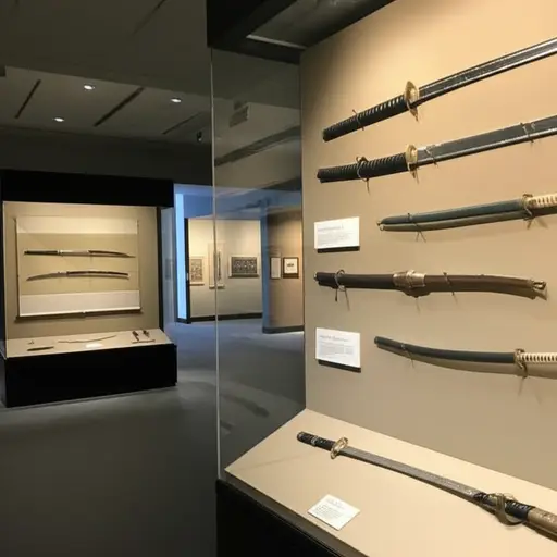 这间博物馆展出了许多与宫本武藏相关的文物。