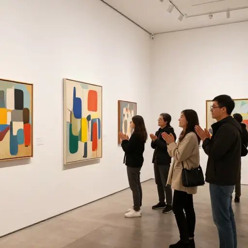 她的绘画作品因其独创性而在艺术展上获得了高度评价。