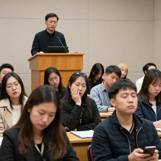 他的演讲充满了乏味的陈述，未能激发听众的兴趣。