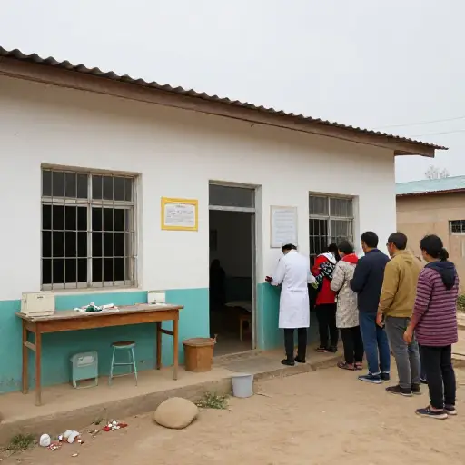 这些地区的高死亡率通常与医疗资源有限有关。