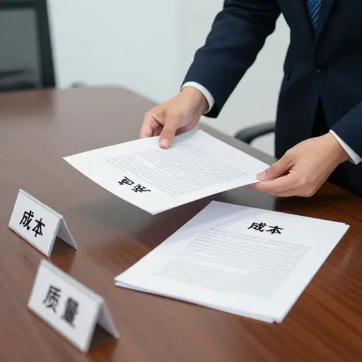 这个决定仅仅是基于成本，而非质量。
