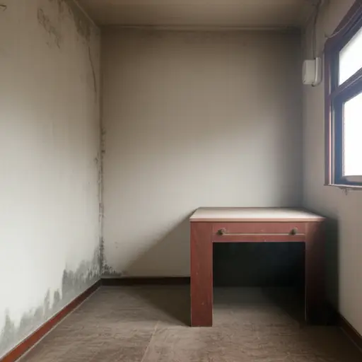 房间里有一股可怕的霉味。