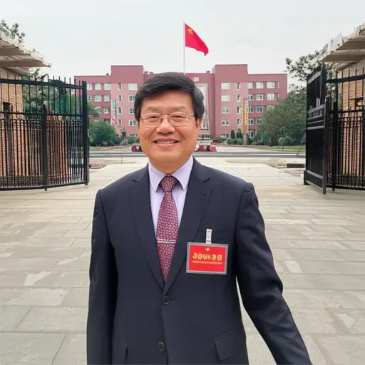 卡森先生是我们学校的校长。