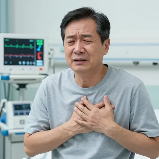 大多数心脏病发作的患者都在45-65岁这个年龄区间。