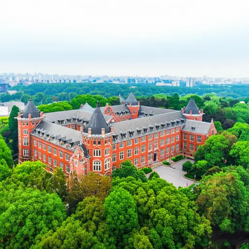 这些古老的学院建筑是城市的地标之一。