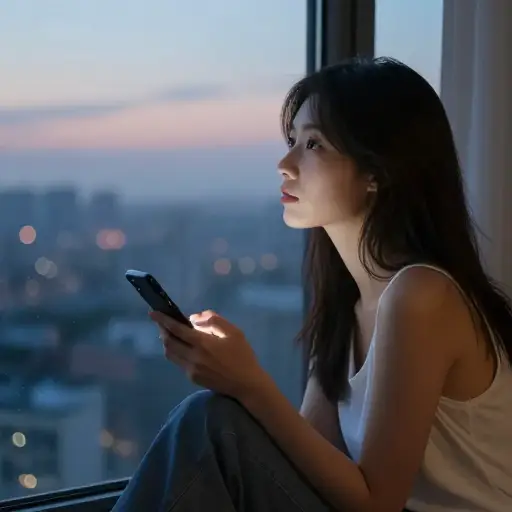我渴望听到她的消息。