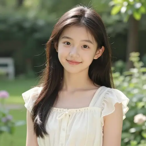 她的女儿非常漂亮。