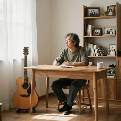 这位音乐家明白名声是短暂的，因此非常谨慎地打理自己的收入。