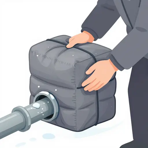 别让水结冰。