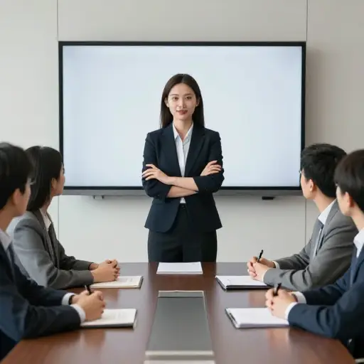 我毫不犹豫地推荐她担任这个领导职务。