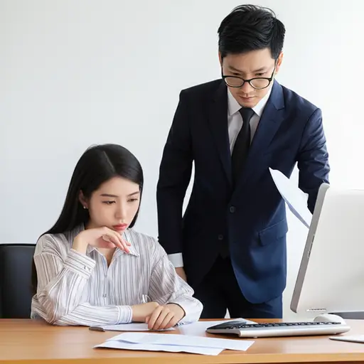 他残忍地指出了她工作中的所有错误。