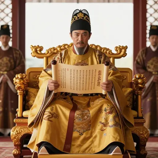 皇帝颁布了一项帝国法令。