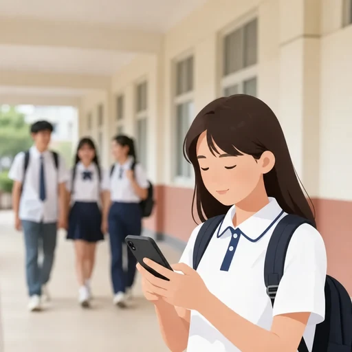 当她转到新学校时，她经常想念她最好的朋友。