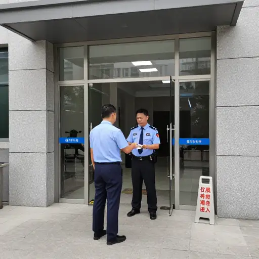 访客只有在特殊情况下才被允许进入。
