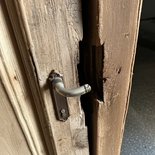 这该死的门又卡住了，打都打不开。