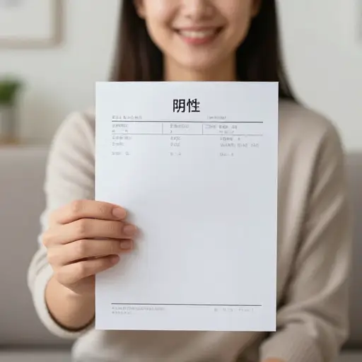 检测结果呈阴性，这非常令人安心。