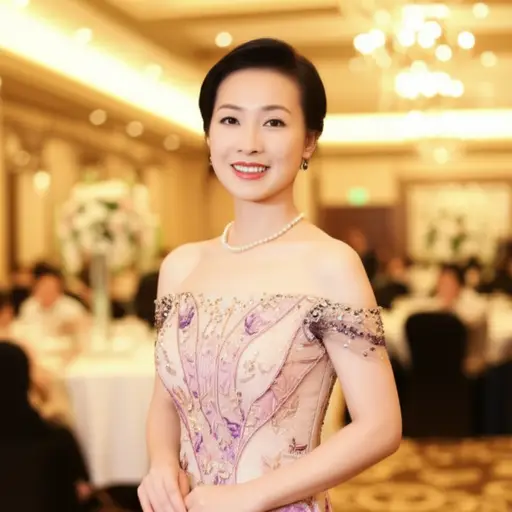 她只在重要场合偶尔佩戴那条珍珠项链。