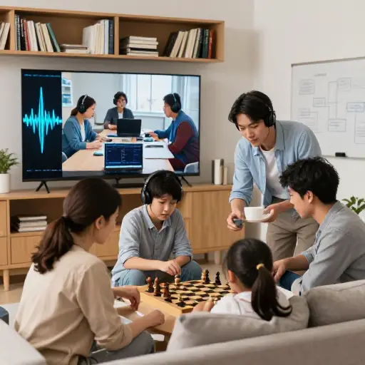 研究团队分析了家庭内部互动的动态变化。
