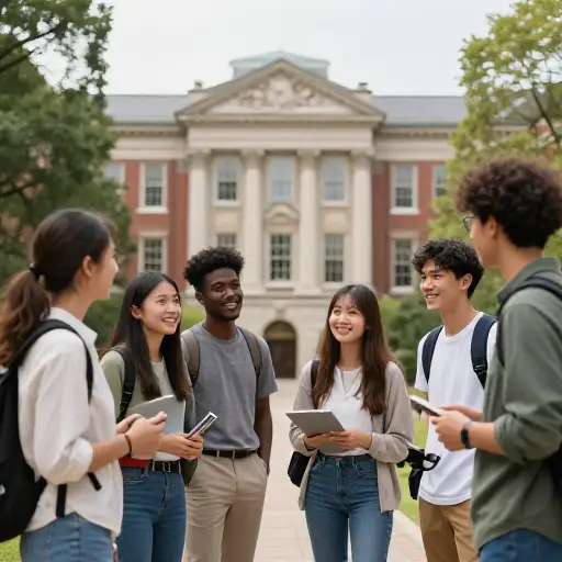学生可以通过出国留学极大地受益。