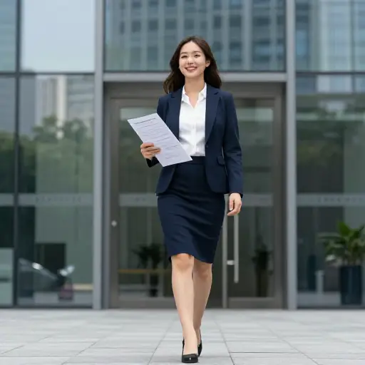 面试后，她想当然地认为自己会得到那份工作。