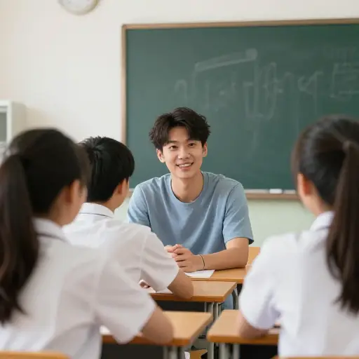他没花多长时间就在新学校适应了。
