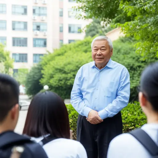 我们深切怀念已故的教授对学校的贡献。