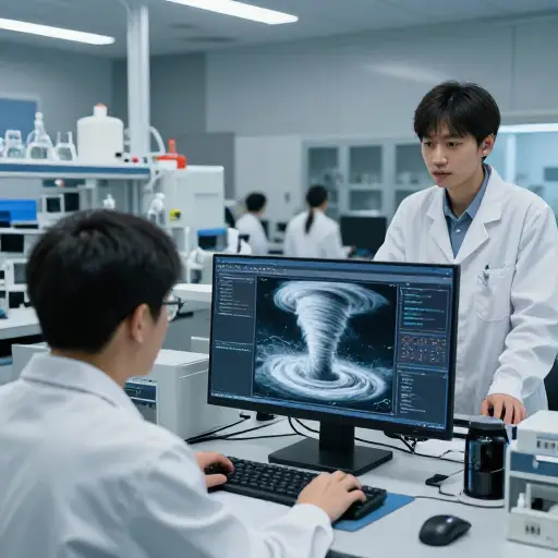现代技术可以模拟自然灾害的猛烈程度用于研究。