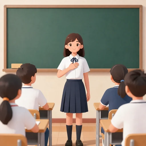 我的名字叫安娜。