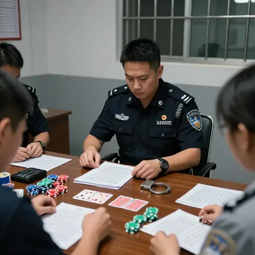 警方成功打掉了一个专门从事非法赌博的犯罪集团。