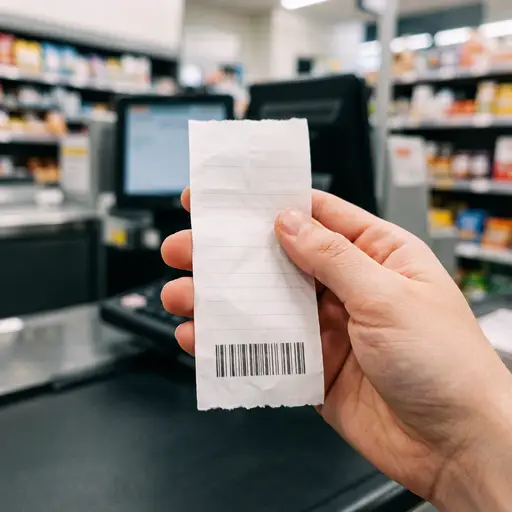我需要一张收据来报销。