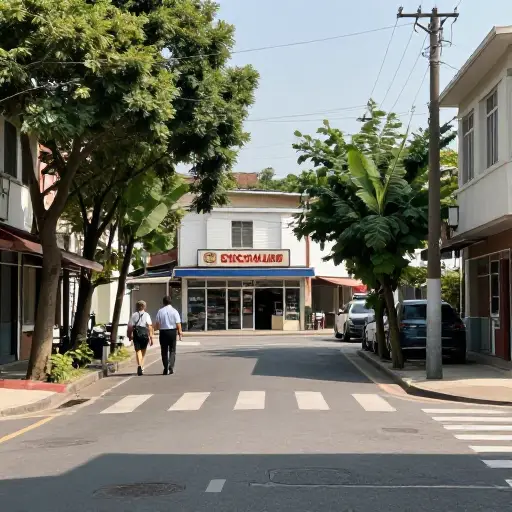 商店没那么远，我们可以走过去。