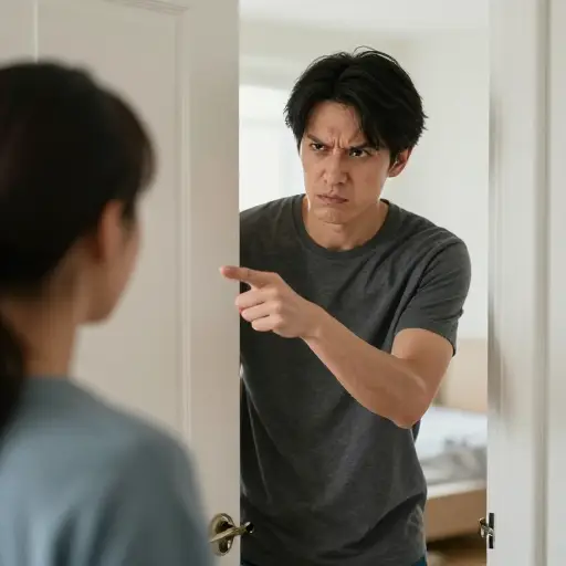 你他妈在这儿干什么？