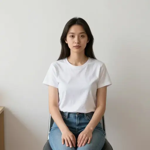 她必须坐两个小时不动。