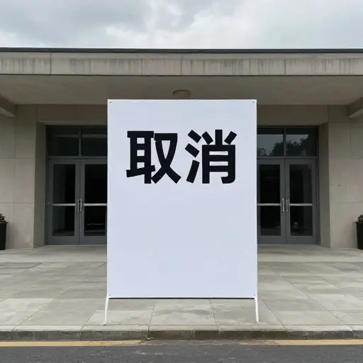 音乐会被取消了，原因是出现了未预见到的情况。